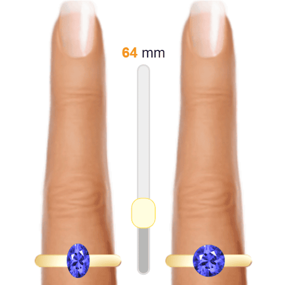 Blue 0.8ct oval-cut Tanzanite vs Blue 1.3ct round-cut Tanzanite