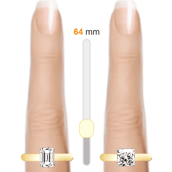 White 1.2ct emerald-cut Diamond vs White 1.5ct princess-cut Diamond