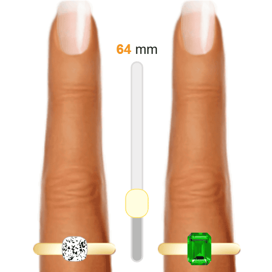 White 1ct cushion-cut Diamond vs Green 1ct emerald-cut Emerald