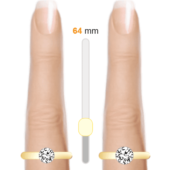 White 1ct round-cut Zircon vs White 1ct round-cut Diamond