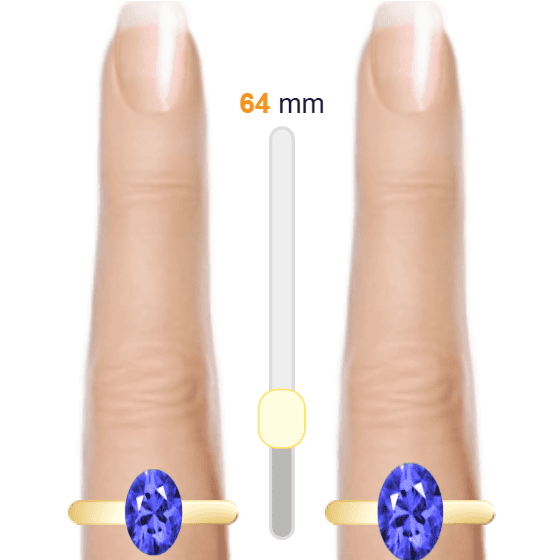 Blue 2ct oval-cut Sapphire vs Blue 3ct oval-cut Sapphire