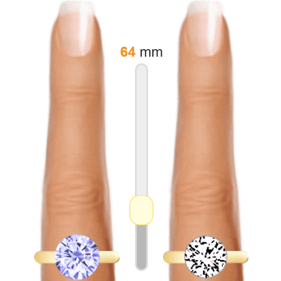 Light Blue 3ct round-cut Aquamarine vs White 3ct round-cut Diamond