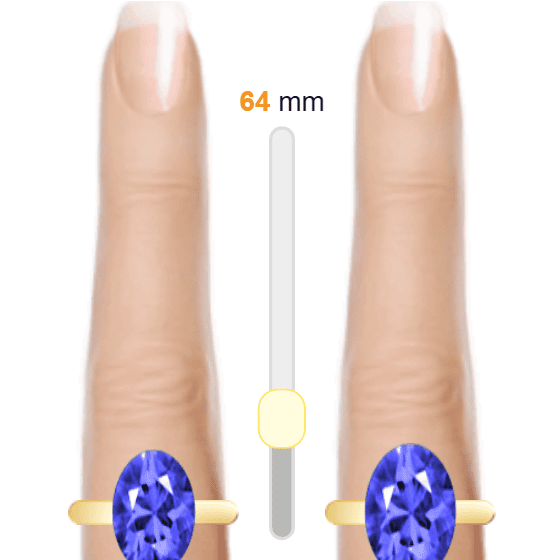 Blue 6ct oval-cut Sapphire vs Blue 8ct oval-cut Sapphire