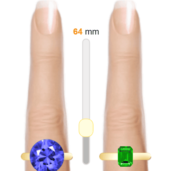 Blue 8ct round-cut Topaz vs Green 1ct emerald-cut Emerald