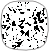 Actual size of 3ct Diamond (cushion cut, 8.4&times;8.4mm, White color)