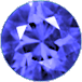 Actual size of 3.5ct Sapphire (oval cut, 12&times;6mm, Blue color)